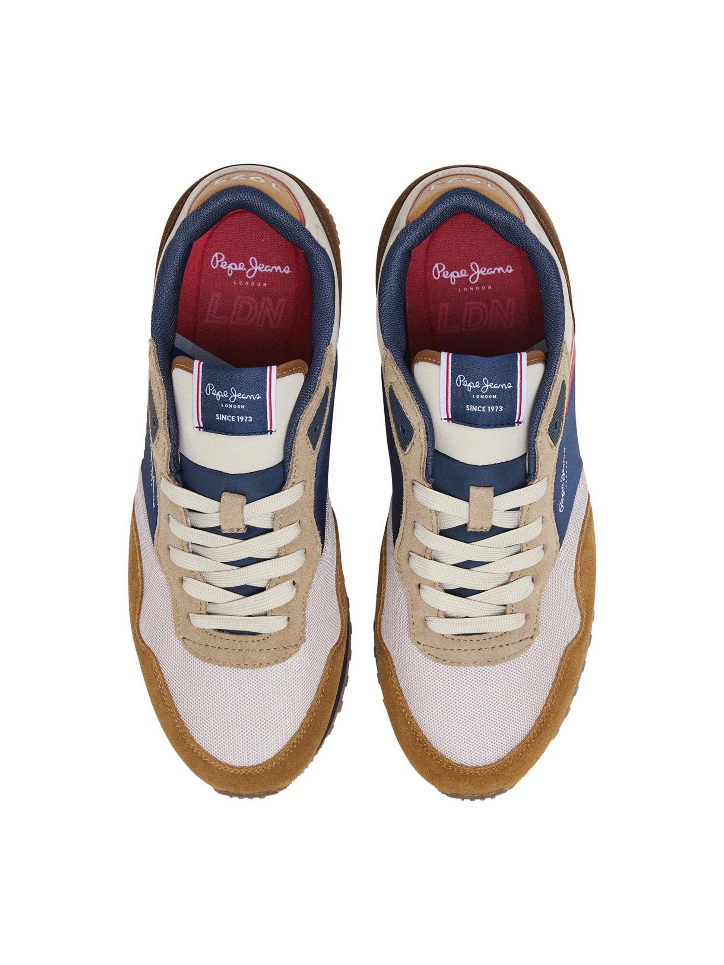 Sneaker bassa di Pepe Jeans in marrone