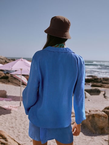 self. Blouse in Blauw