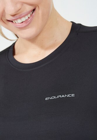 ENDURANCE Functioneel shirt 'Yonan' in Zwart