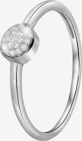 Lucardi Ring in Silver: front