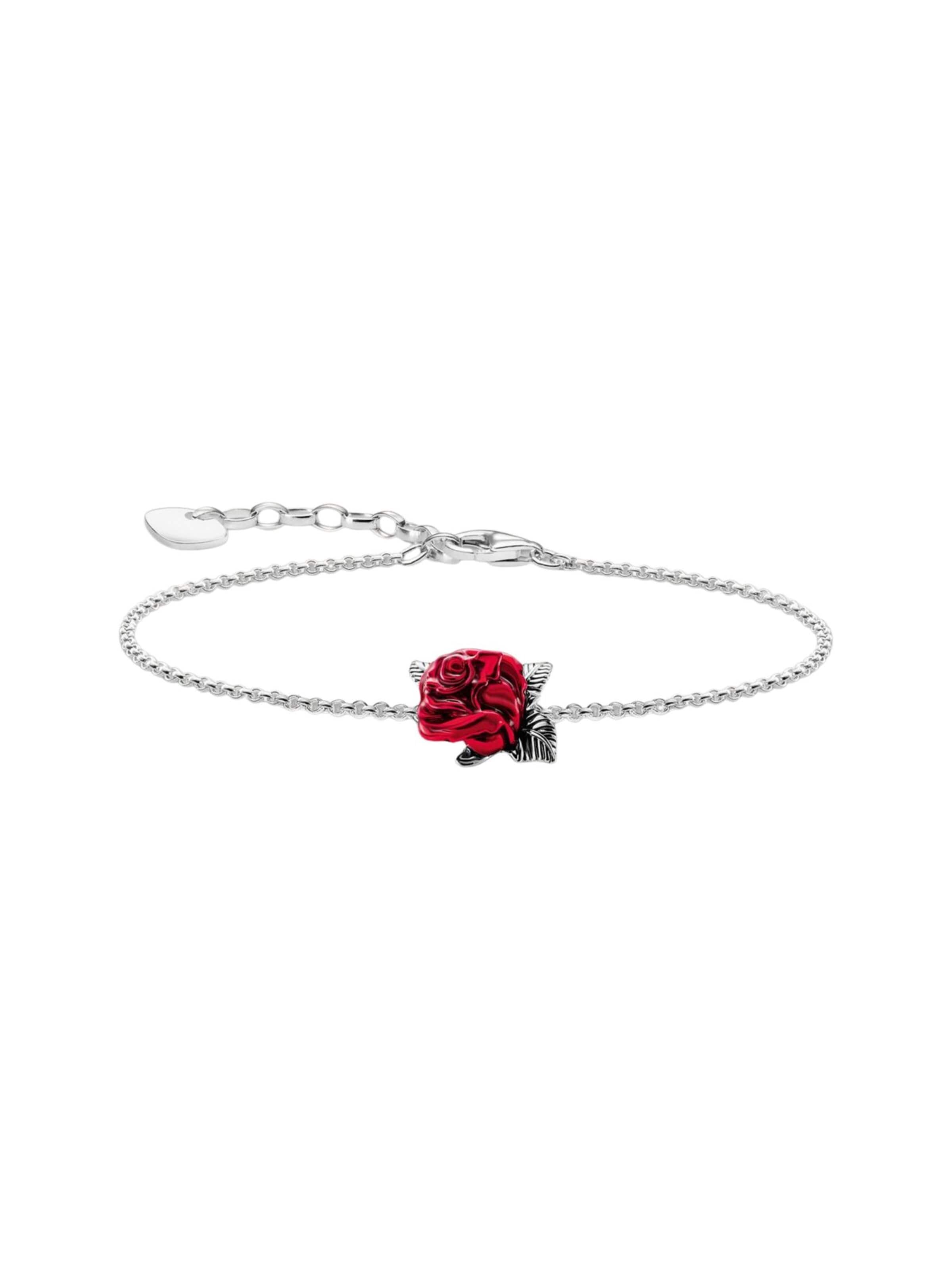 Bracelet Thomas Sabo en rouge : devant