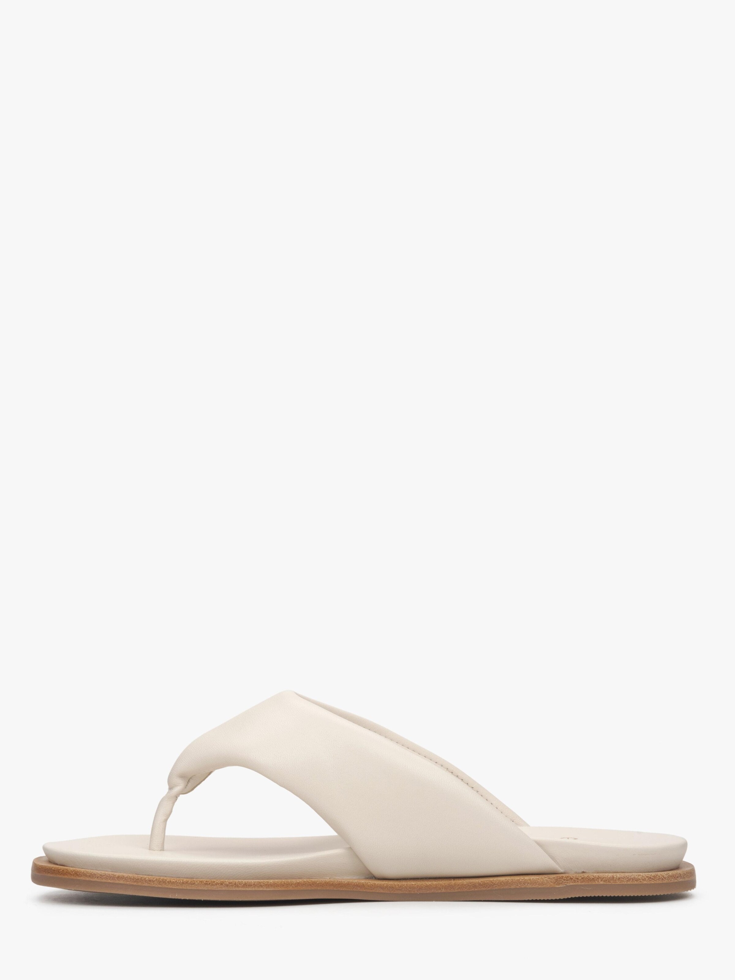 Estro T-Bar Sandals '556017' in Beige