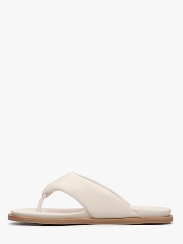 Estro - Sandalias de dedo '556017' en beige