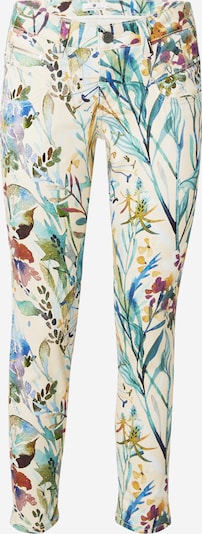 Pantaloni 'Alexa' FREEMAN T. PORTER di colore crema / blu / giallo / verde, Visualizzazione prodotti