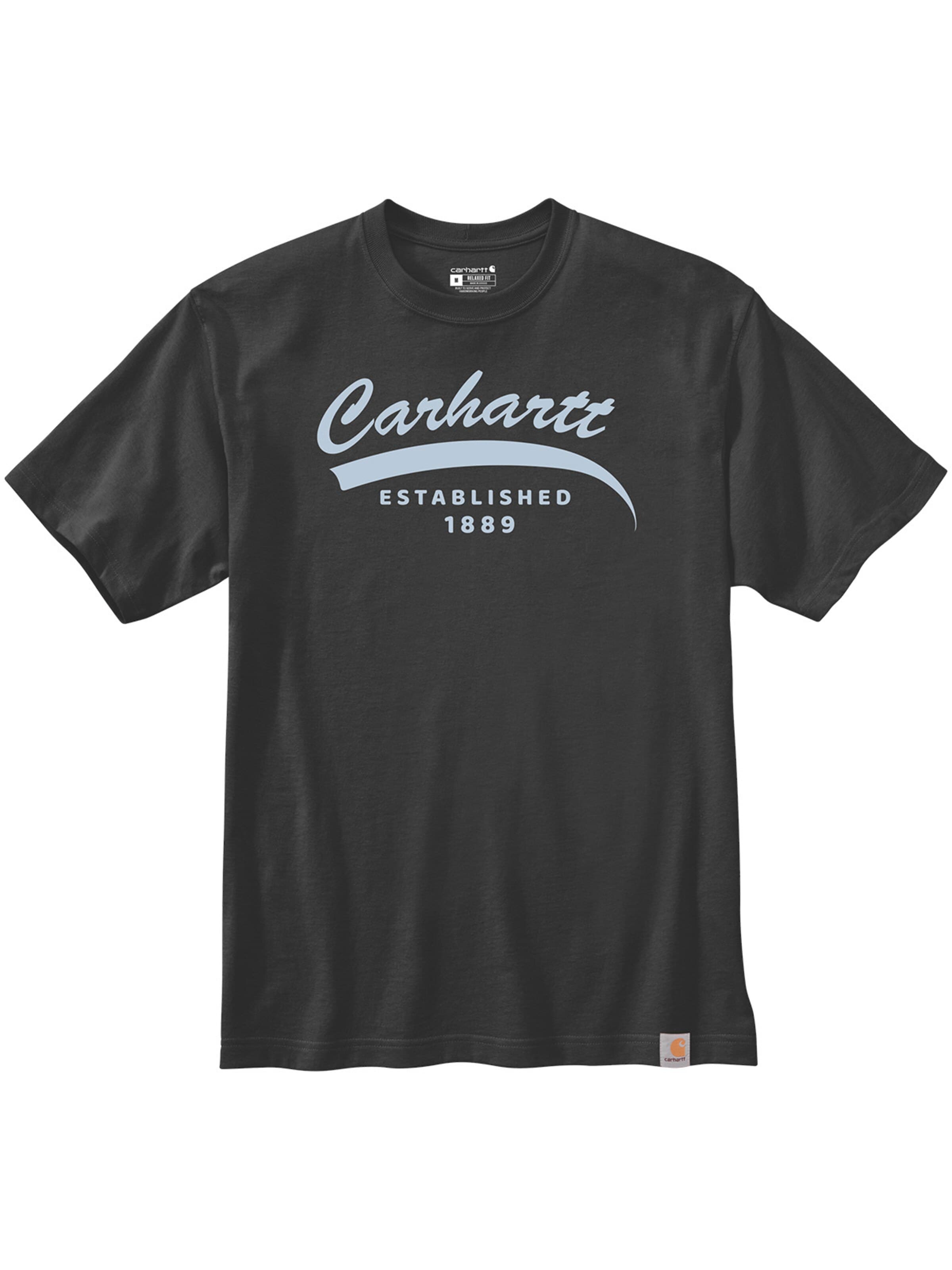 Carhartt WIP Shirt 'Graphic T-Shirt in Schwarz'‌‌‌‌‌‌ in Schwarz: Vorderseite