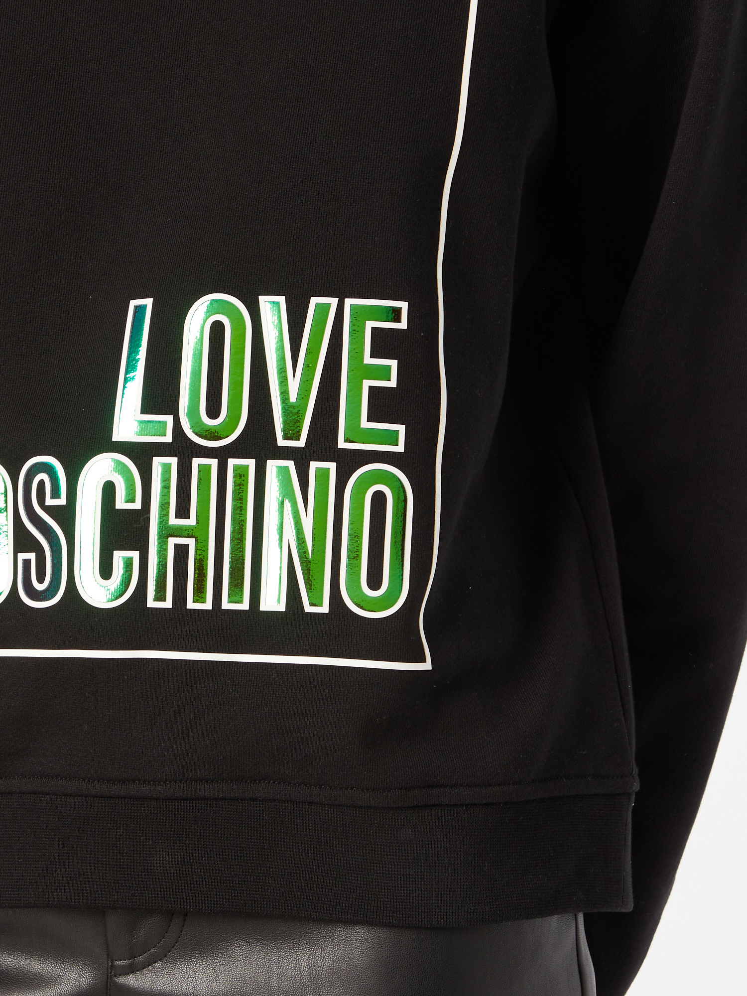 Love Moschino Sweatshirt in Schwarz 