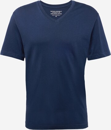 T-Shirt Banana Republic en bleu : devant