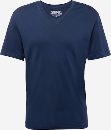 Banana Republic - Camiseta en azul: frente