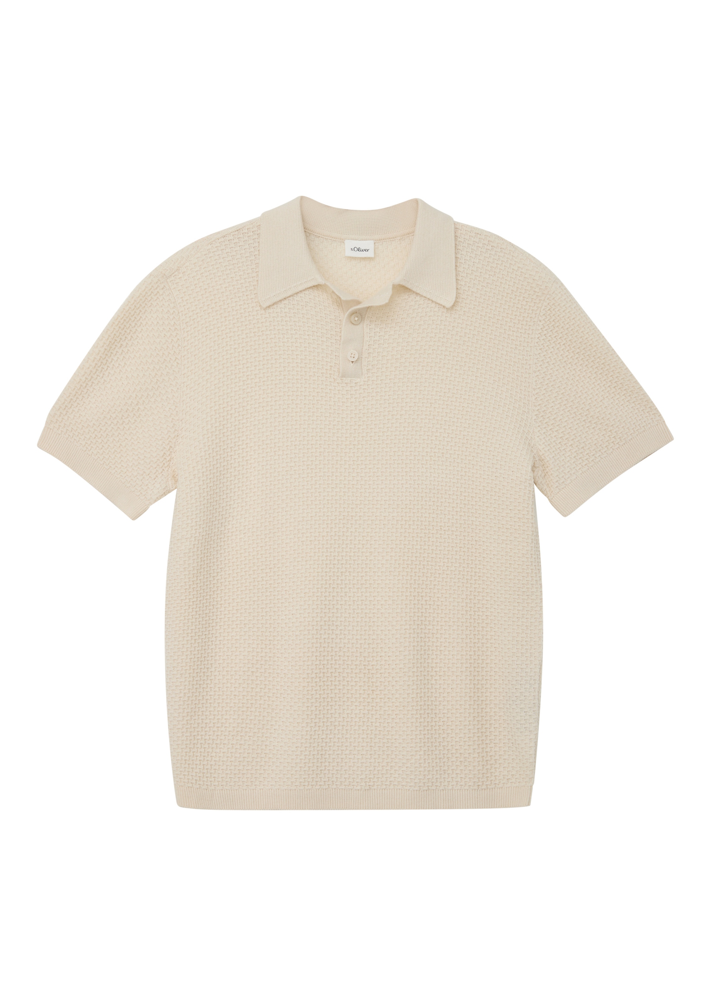 s.Oliver Trui in Beige: voorkant