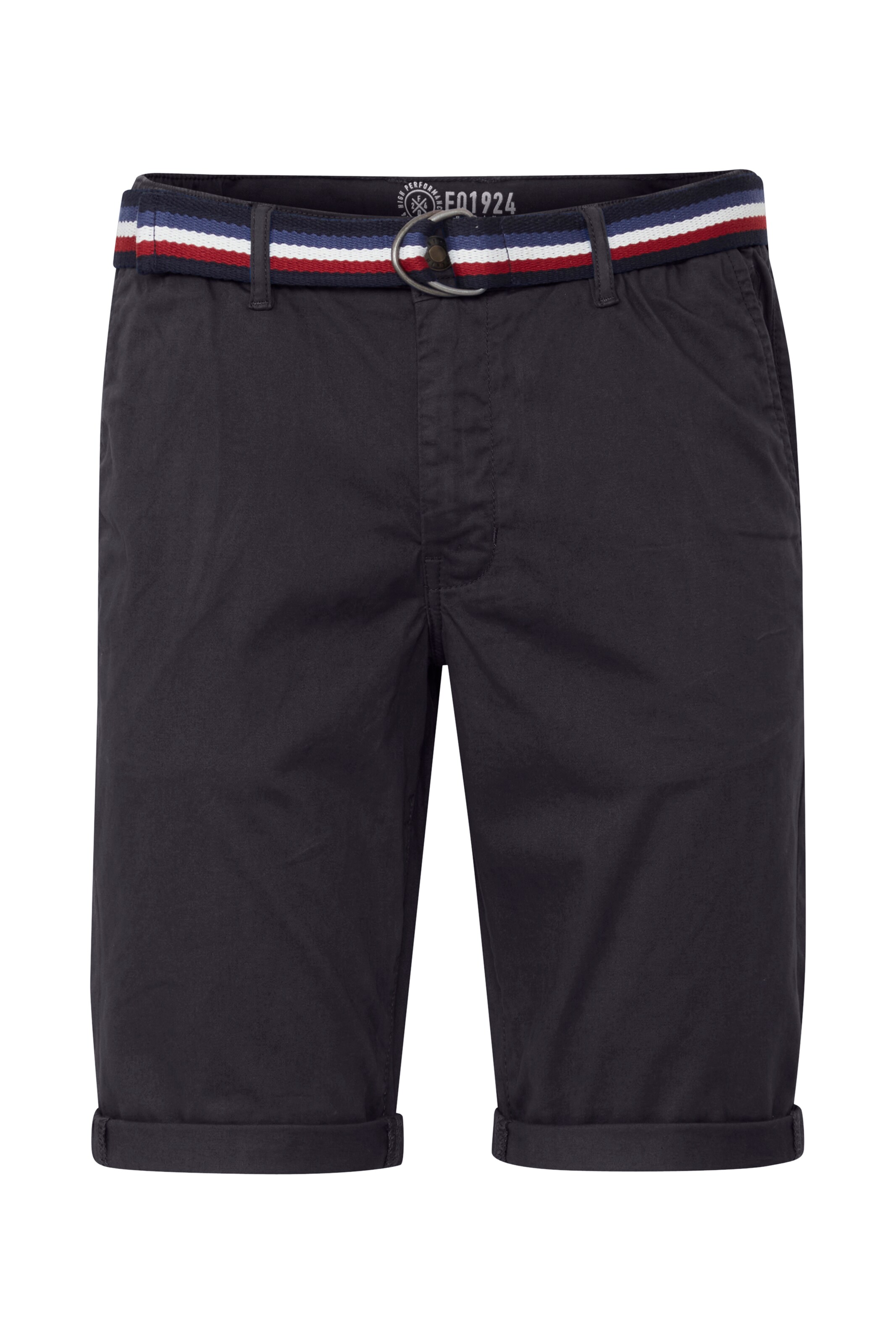 regular Pantaloni chino 'Rover' di FQ1924 in nero: frontale