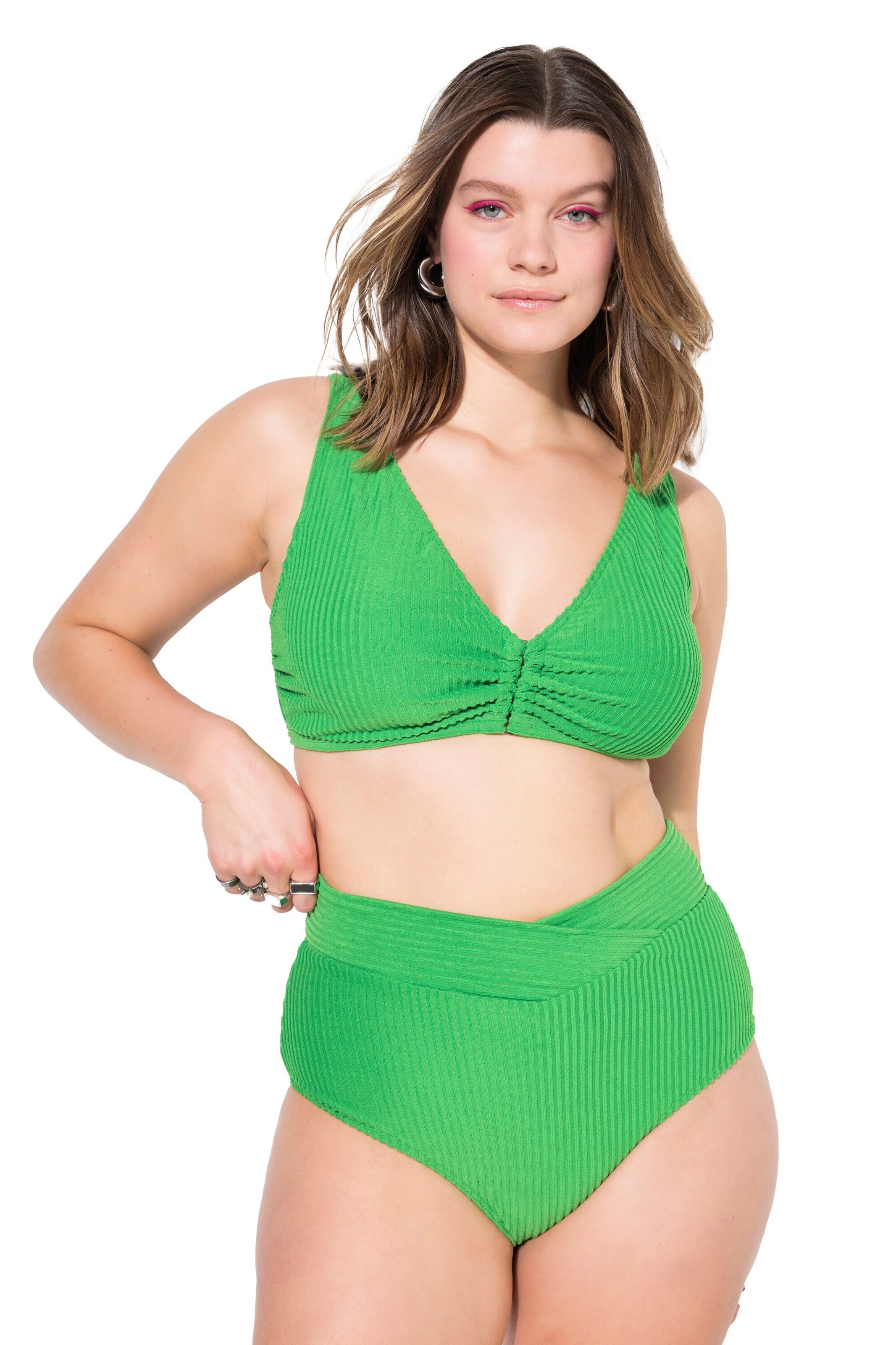 Studio Untold Bikinibroek in Groen: voorkant