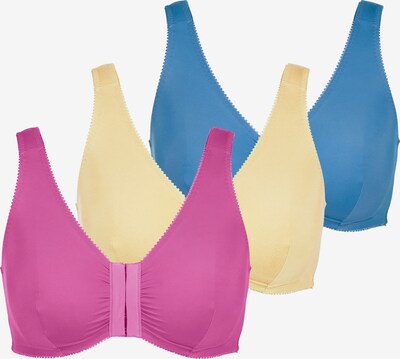 Ulla Popken Soutien-gorge en champagne / bleu / pitaya, Vue avec produit