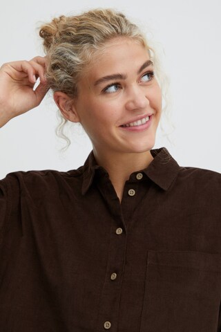 Camicia da donna 'DINIA' di b.young in marrone