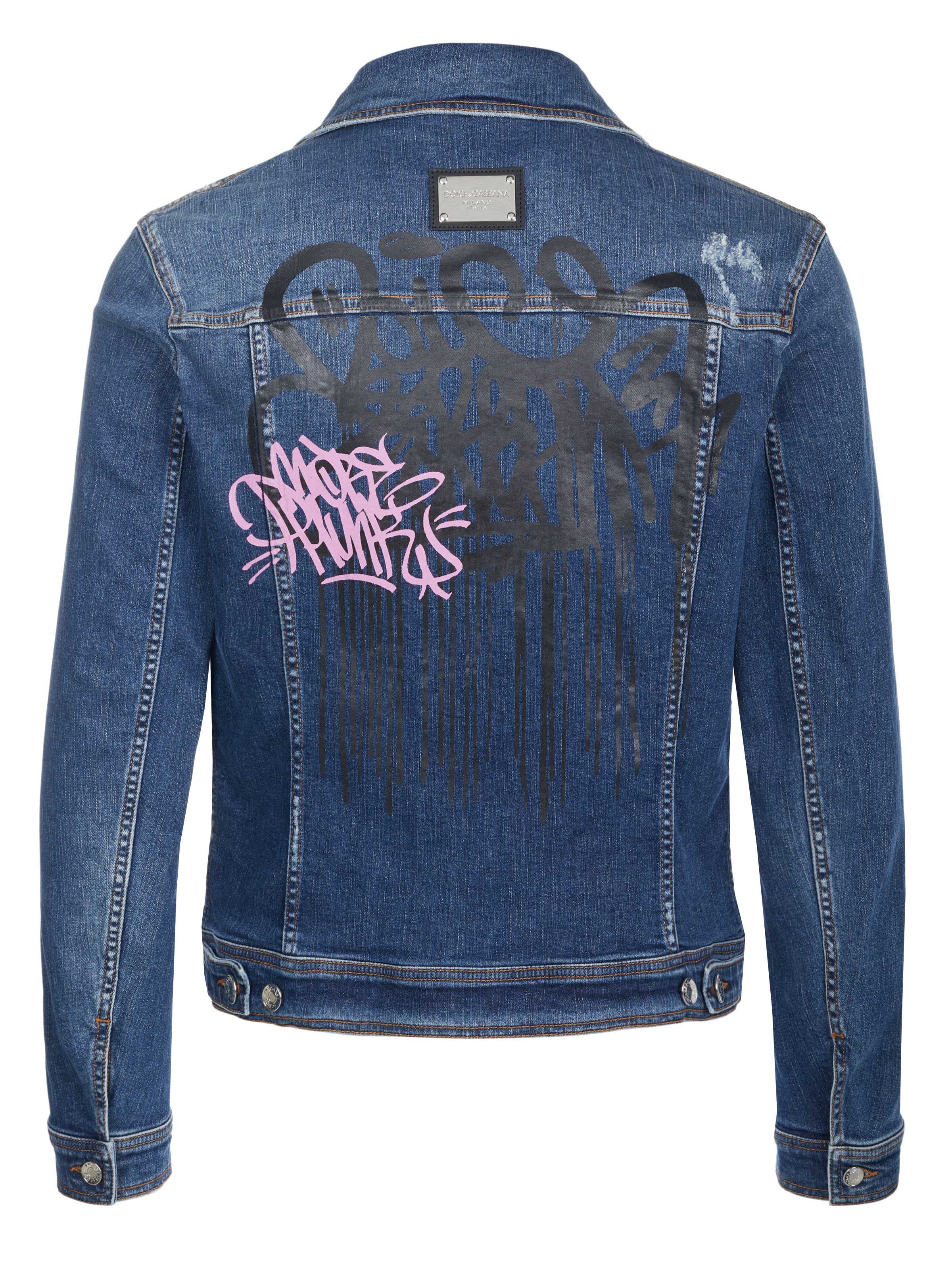 Giacca di mezza stagione 'Dolce & Gabbana Jacke' di DOLCE & GABBANA in blu