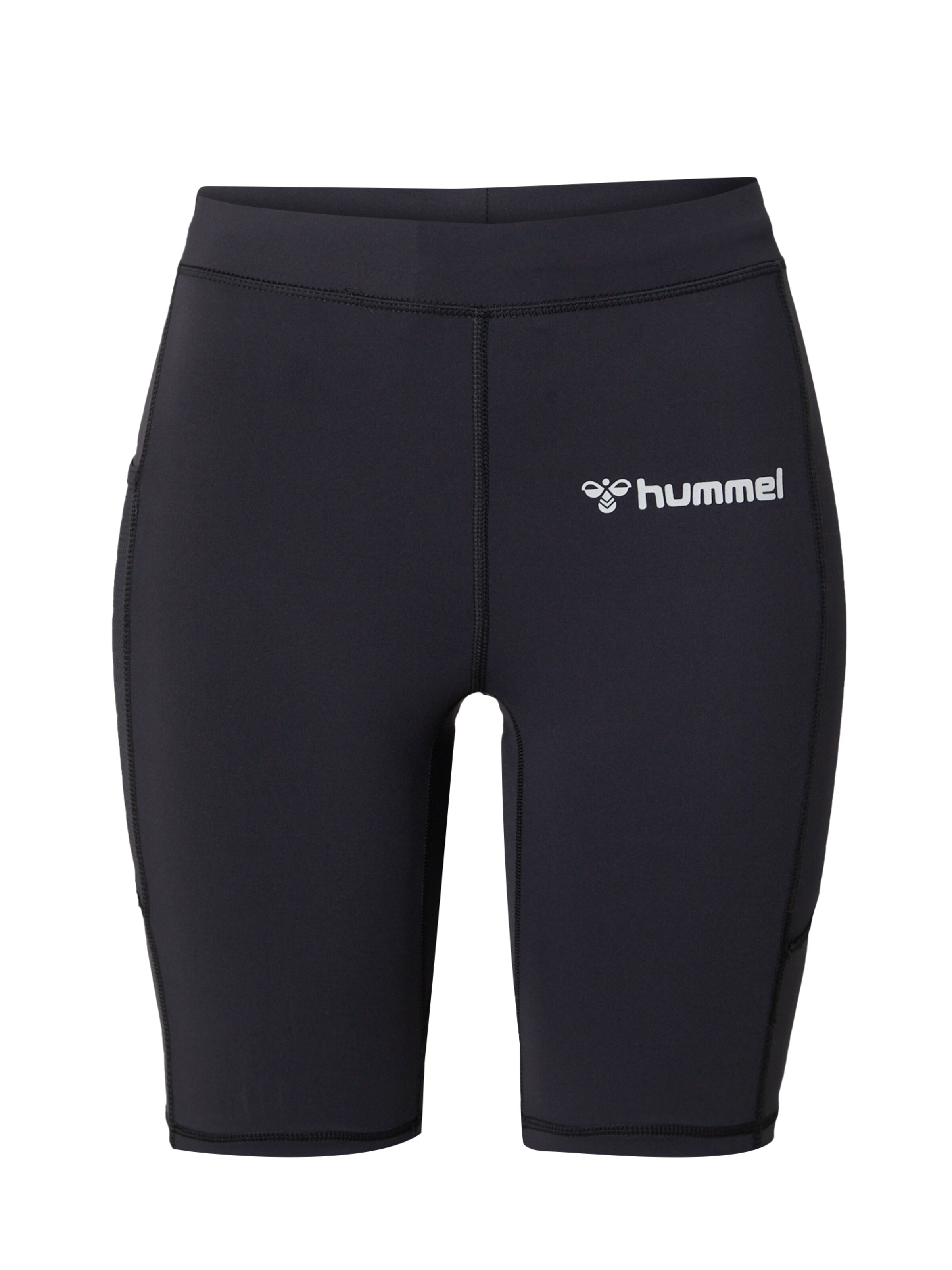 Hummel Skinny Παντελόνι φόρμας σε μαύρο: μπροστά