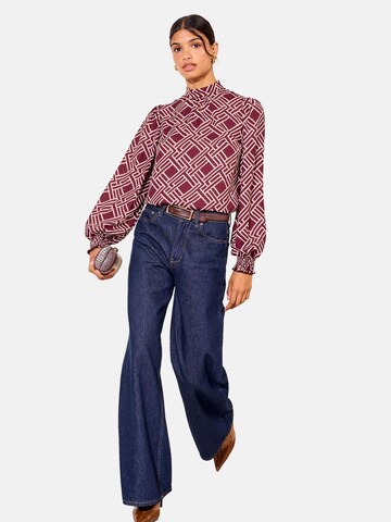 Camicia da donna di Friends Like These in rosso: frontale