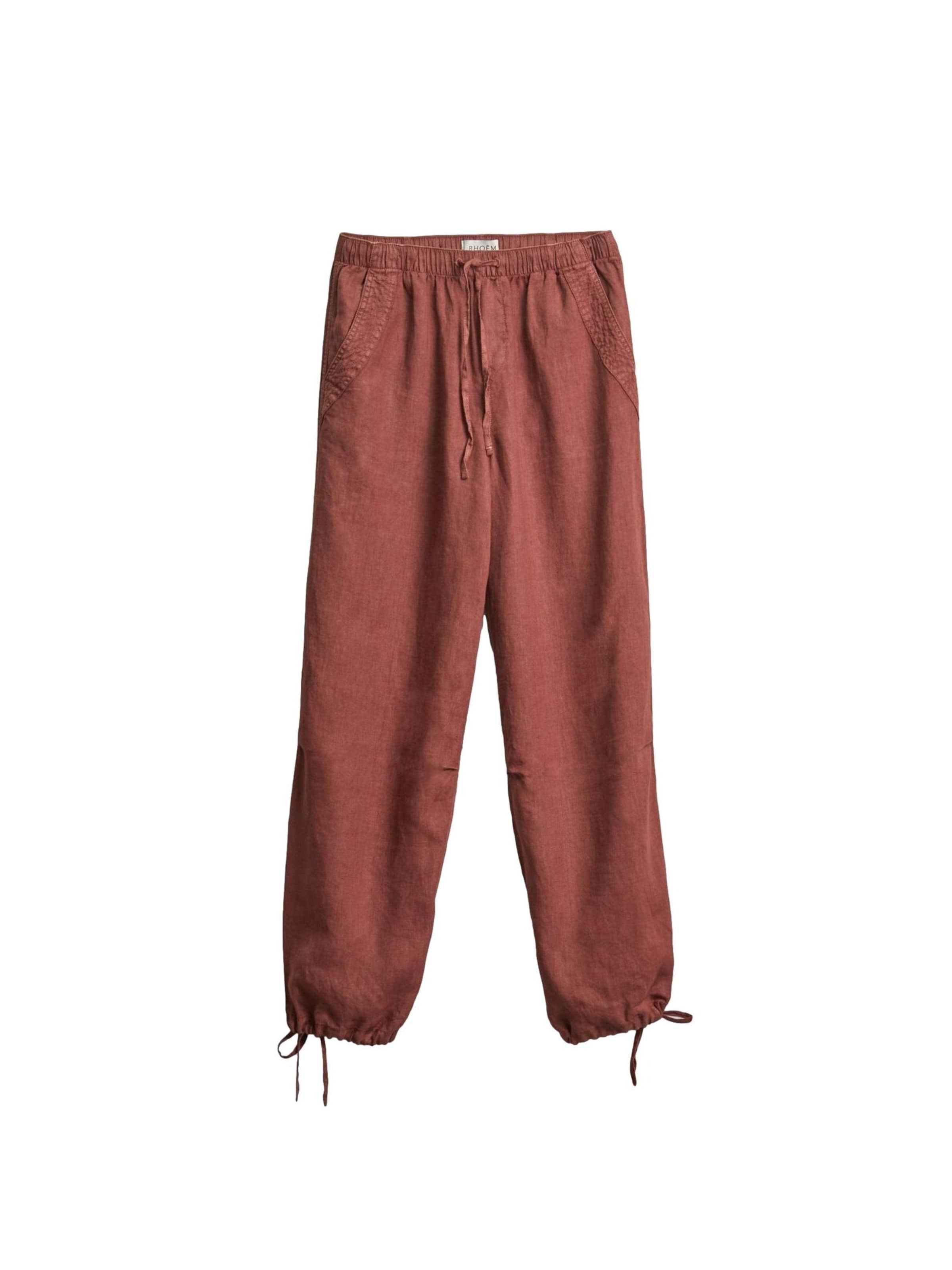 Pantaloni di Bhoem in marrone: frontale