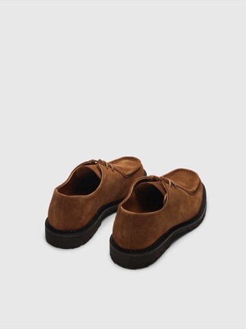 ruda SELECTED Batai su raišteliais 'SLHHECTOR'