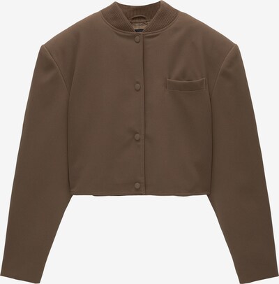 Pull&Bear Between-season jacket in Chocolate, Item view