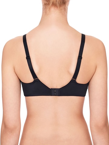 SUSA T-shirt Bra 'Santorin' in Black