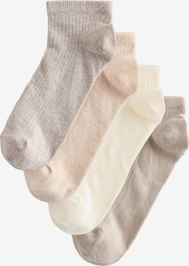 Next Socken in beige / dunkelbeige / pastellgelb / grau, Produktansicht