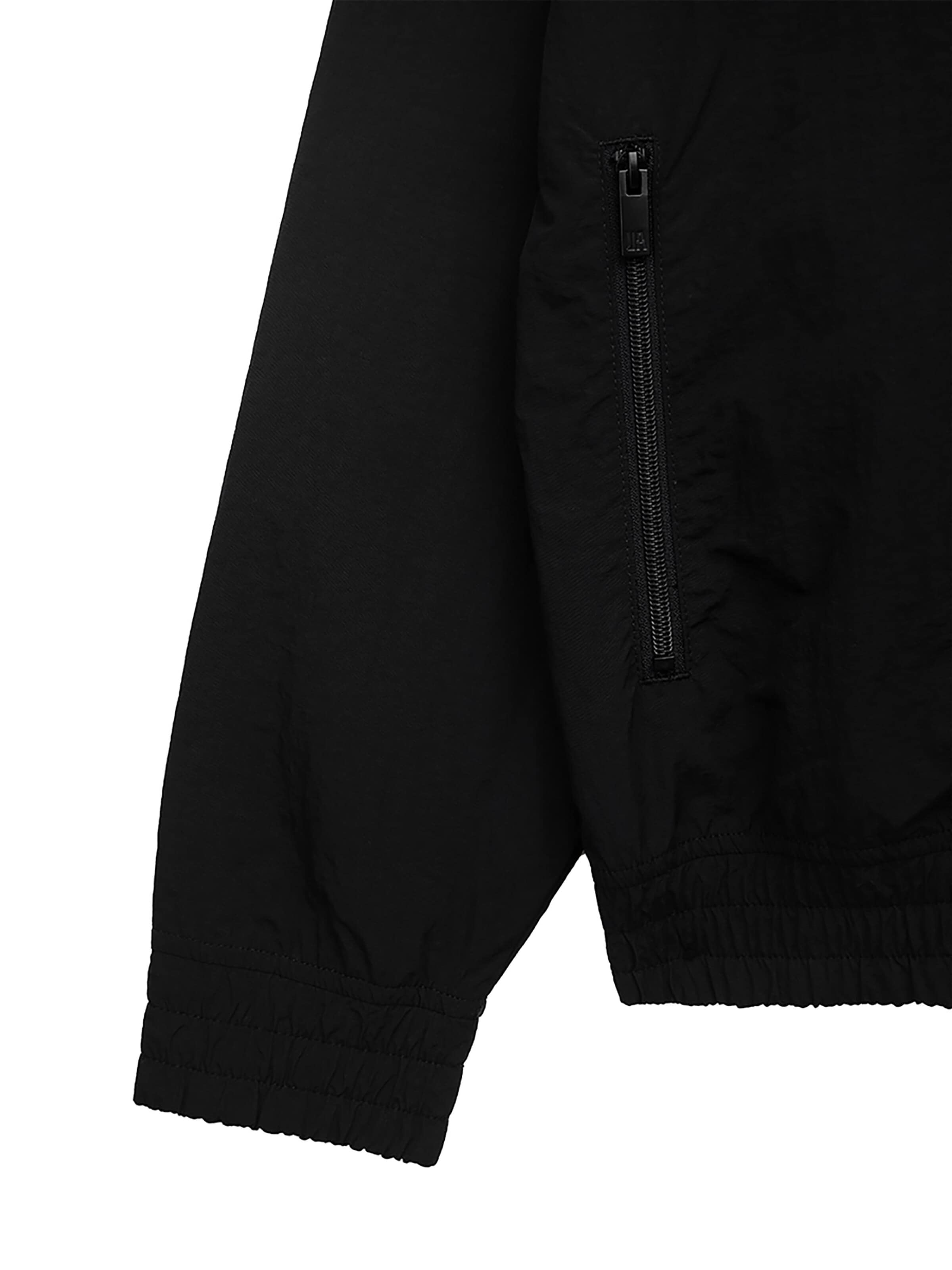 Unfair Athletics Training jacket 'Curved Crushed' in Black