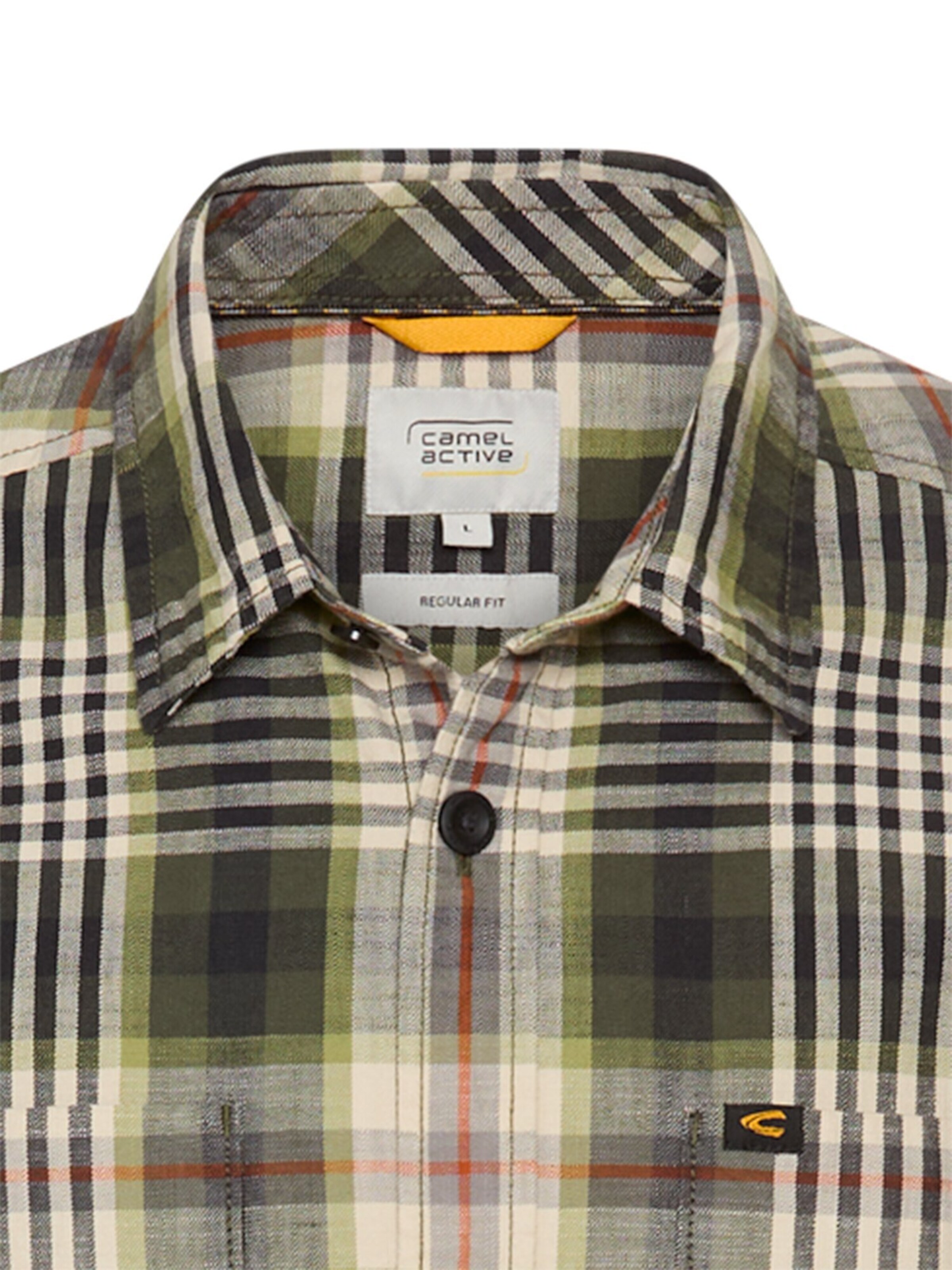 CAMEL ACTIVE Regular fit Button Up Shirt in Green