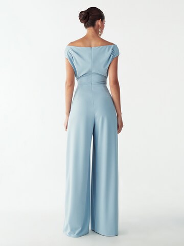 BWLDR Jumpsuit in Blauw: terug