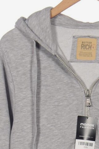 BETTER RICH Sweatshirt & Zip-Up Hoodie in L in Grey