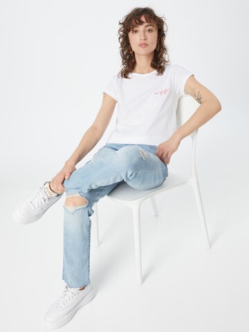 Maison Labiche - Camiseta 'POITOU' en blanco