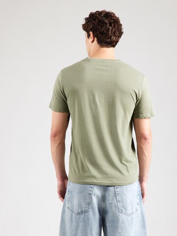 MUSTANG T-Shirt 'Austin' in Grün