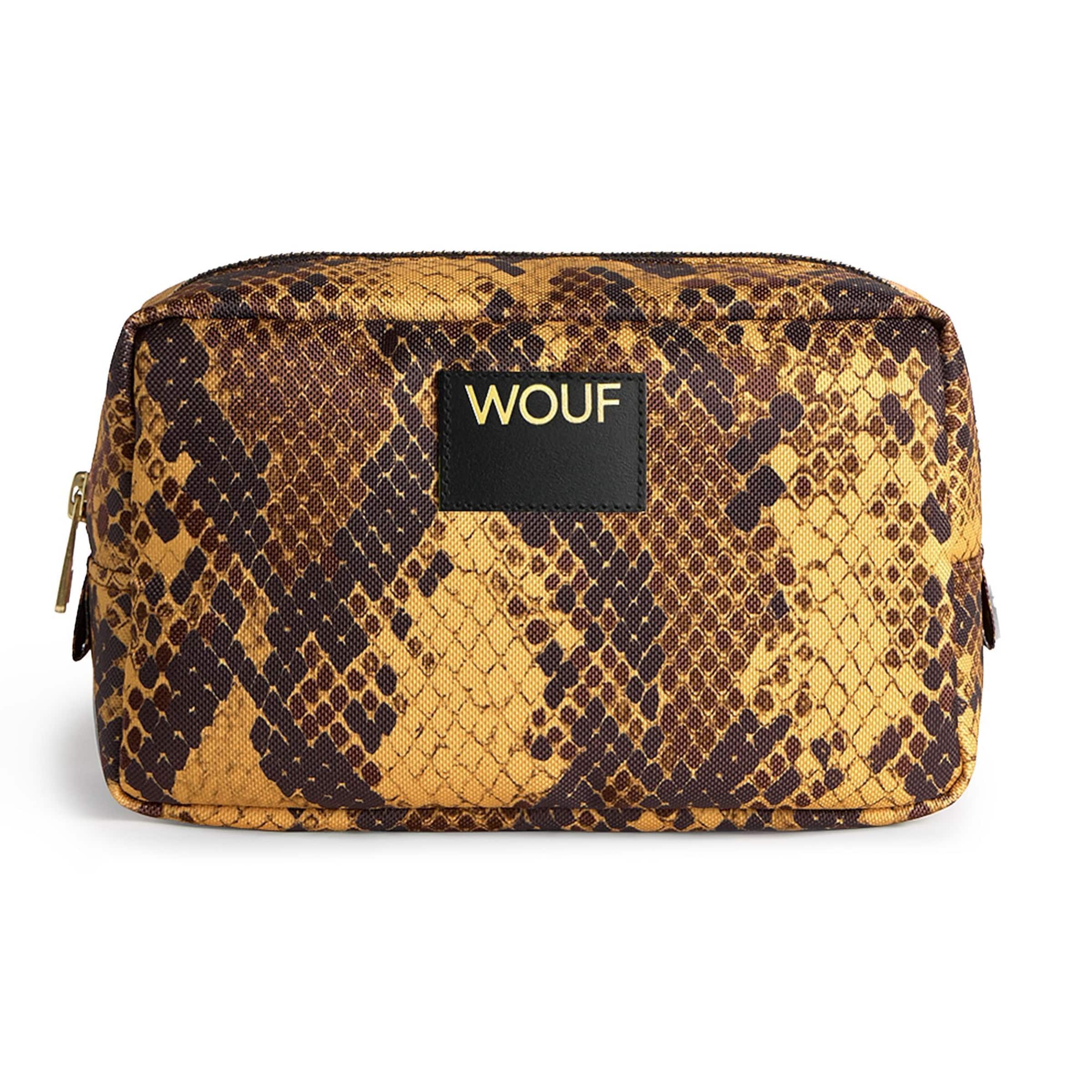 Wouf Toilettas 'Daily' in Bruin: voorkant