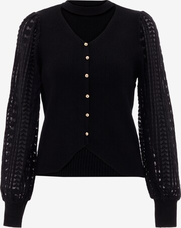 Cardigan NAEMI en noir : devant