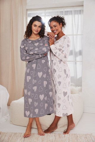 VIVANCE Nightgown in Grey: front