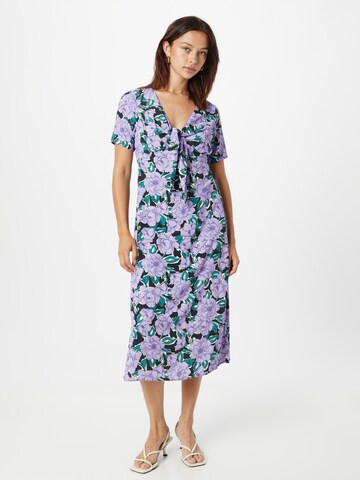 Dorothy Perkins Dress in Purple: front