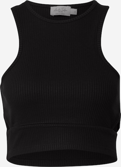 NA-KD Top 'Anika Teller' in schwarz, Produktansicht