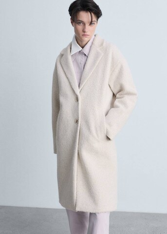 MANGO Mantel 'Finster' in Beige