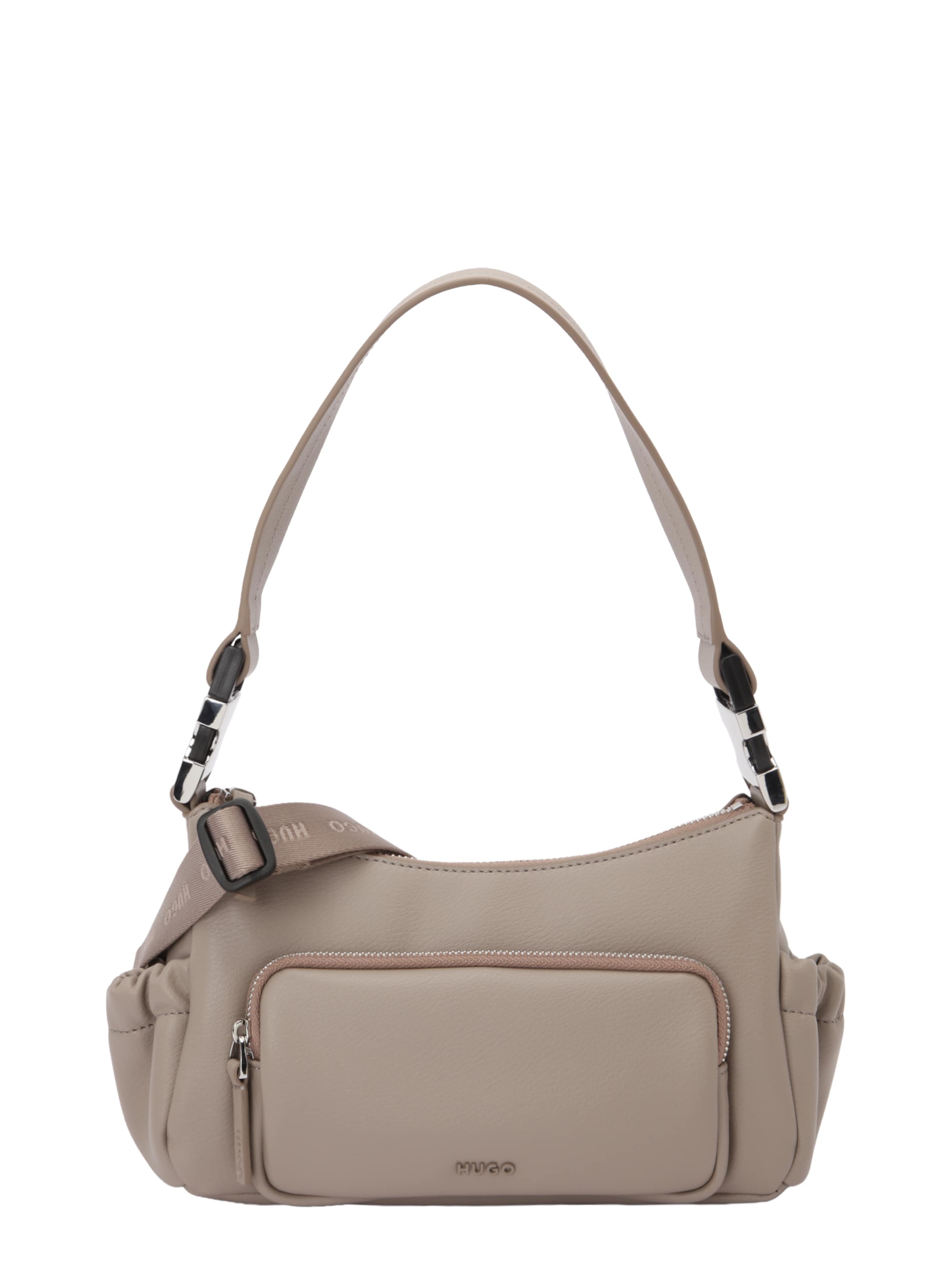 HUGO Наплечная сумка 'Bel 2.0' в Бежевый: спереди