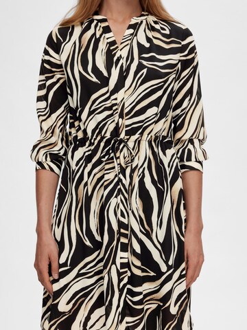 SELECTED Kleid 'DAMINA' in Schwarz
