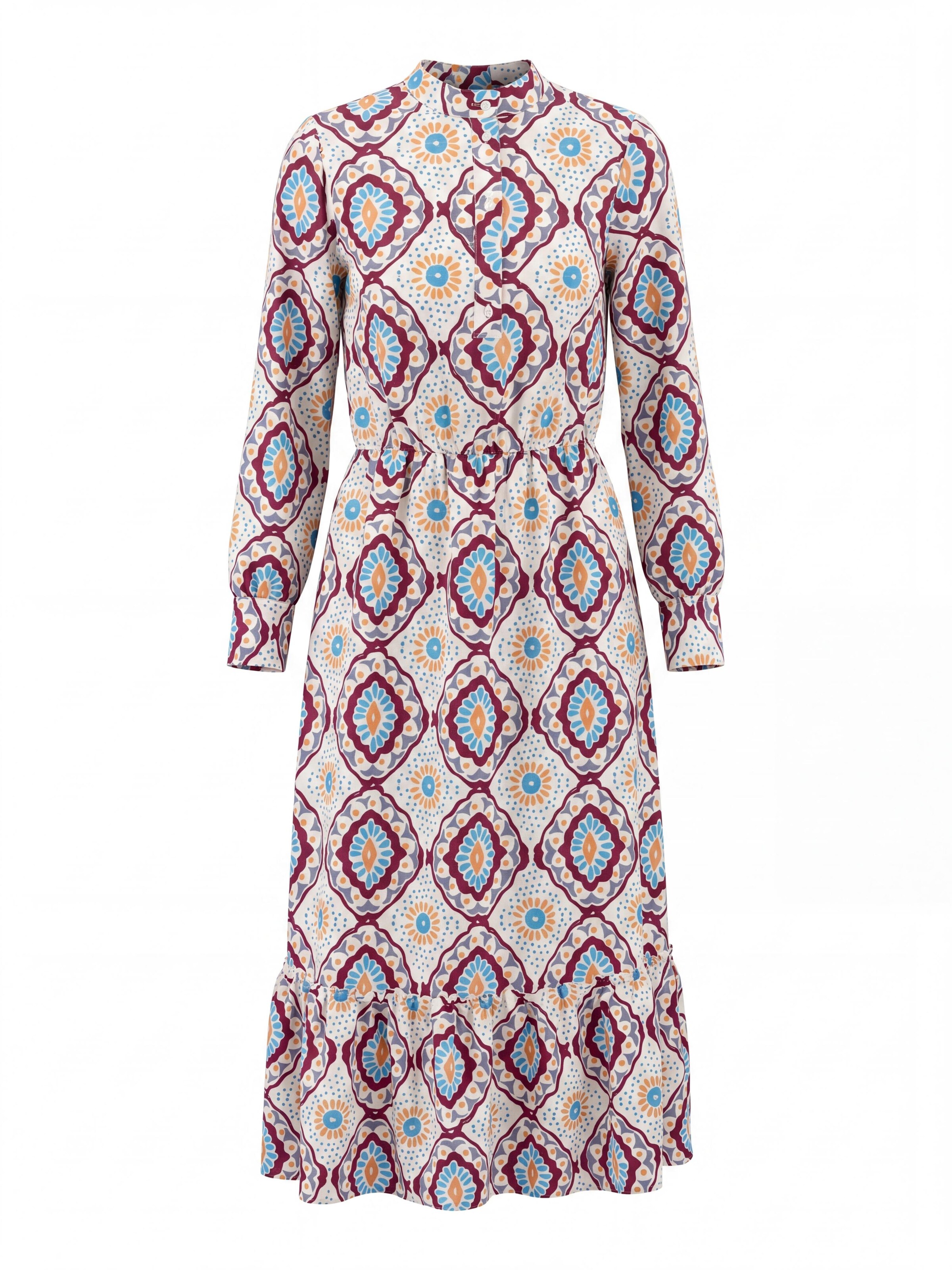 Abito camicia 'Isabella Dress' di Shop Karey in bianco: frontale