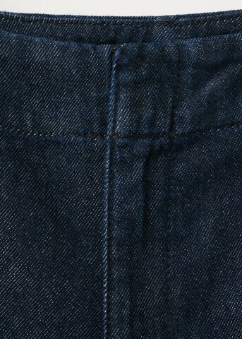 MANGO Wide Leg Jeans 'Lulu' in Blau