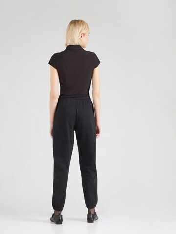 Monki Tapered Trousers in Black