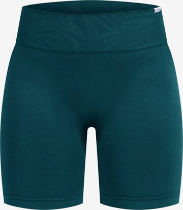 Skinny Pantalon de sport 'Amaze Pro' Smilodox en vert : devant