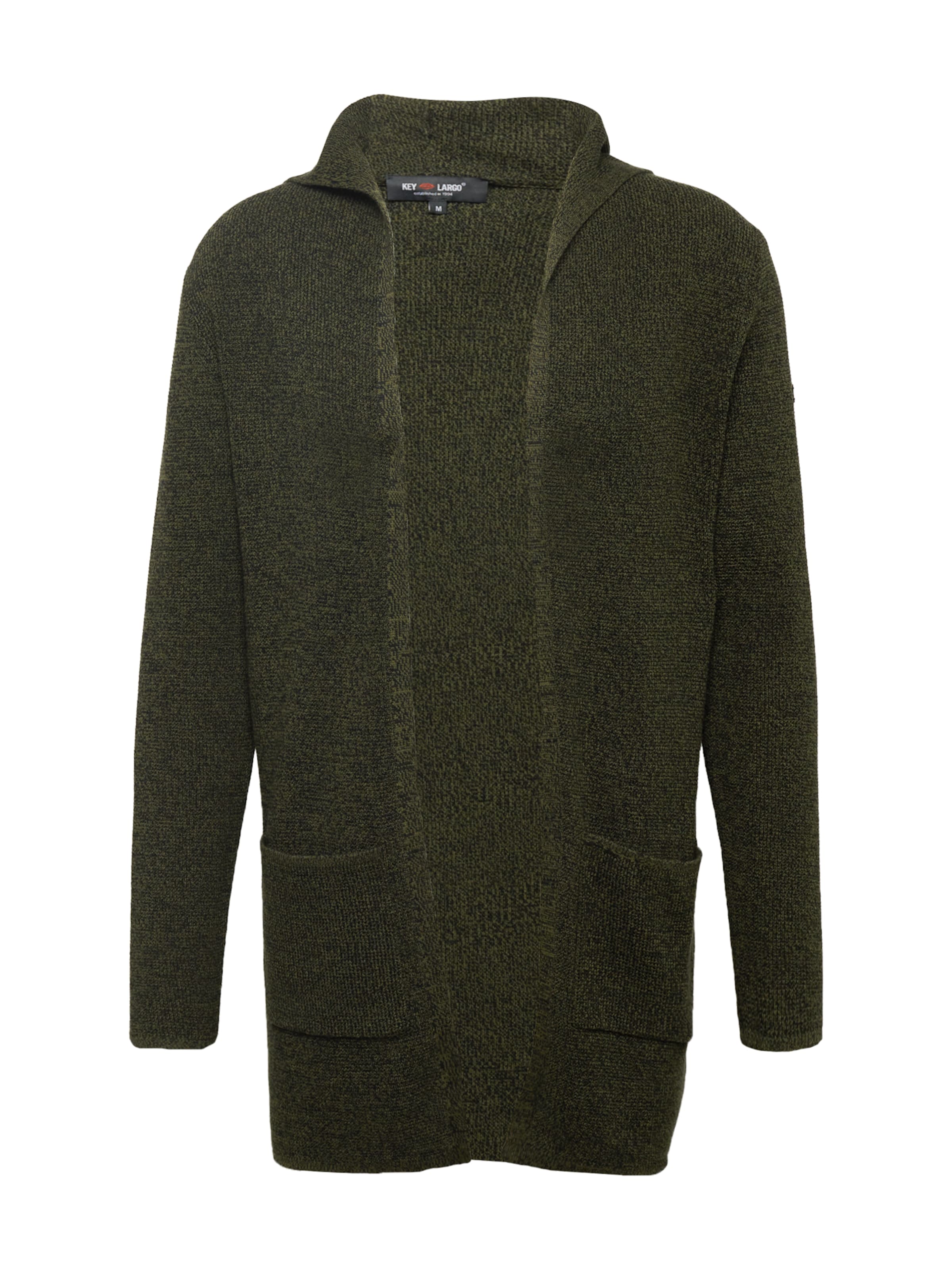 Key Largo Neuletakki 'RIVER' värissä vihreä: etupuoli