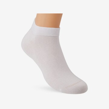 Chaussettes de sport Lacoste Sport en blanc