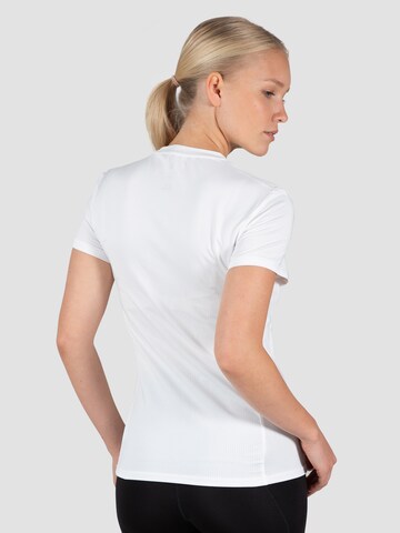 T-shirt fonctionnel 'Naka' MOROTAI en blanc