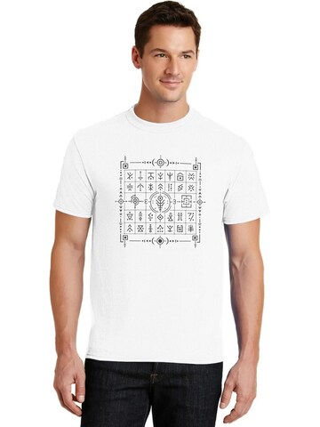 HUSKSWARE Shirt in White: front