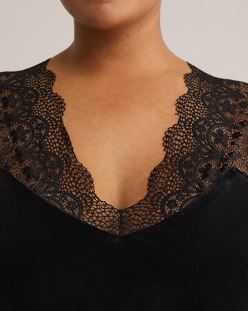 juoda WE Fashion Marškinėliai