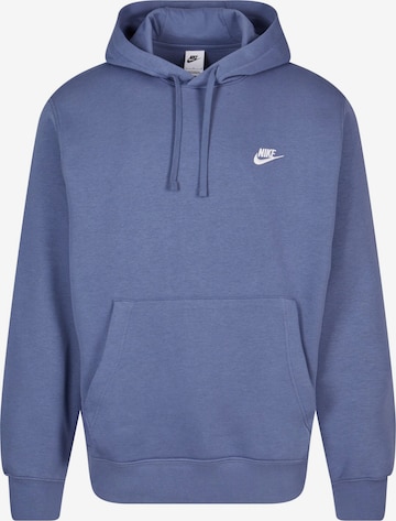 Nike Sportswear Sweatshirt 'Club Fleece' in Blue: front