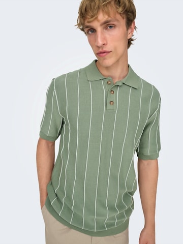 Pull-over 'ONSSAIM' Only & Sons en vert